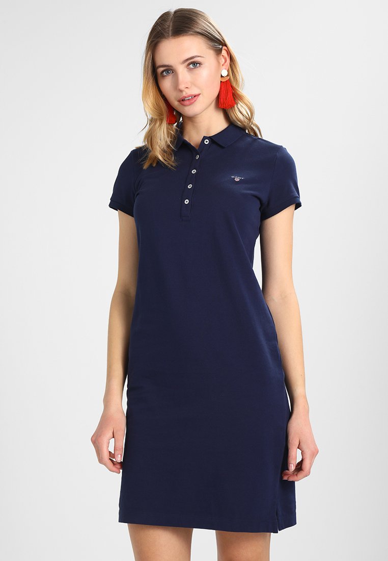 GANT Freizeitkleid - evening blue/dunkelblau