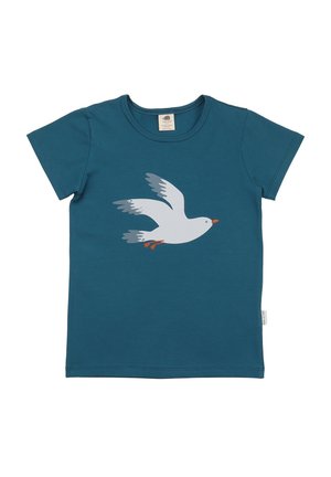 Print T-shirt - dark blue