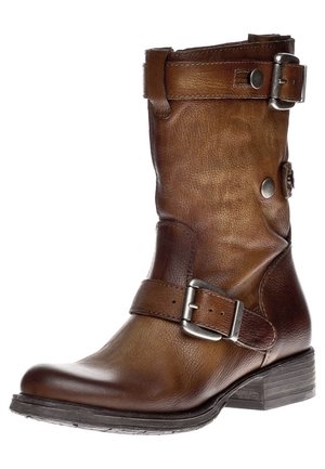 Cowboy- / bikerstøvlette - brown