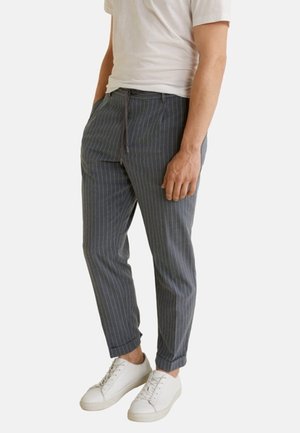 Kalhoty - mottled dark grey