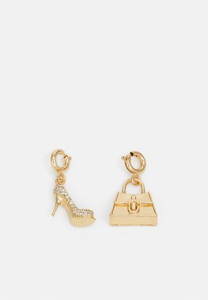 2 PACK - Pendant - gold-coloured/clear multi