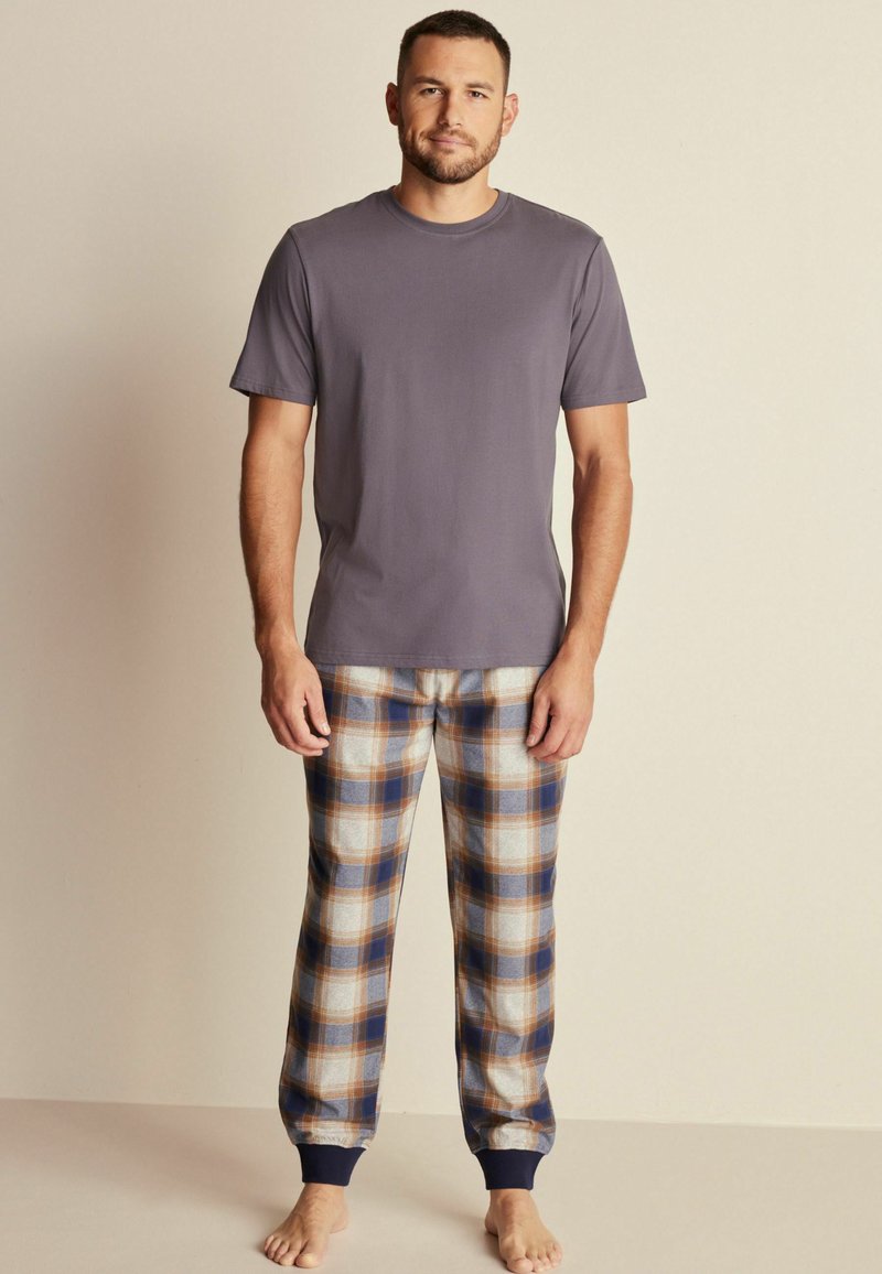 Next - MOTIONFLEX COSY SET  - Pijama - grey check, Ampliar