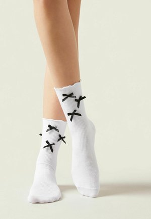 Socken - weiß bianco