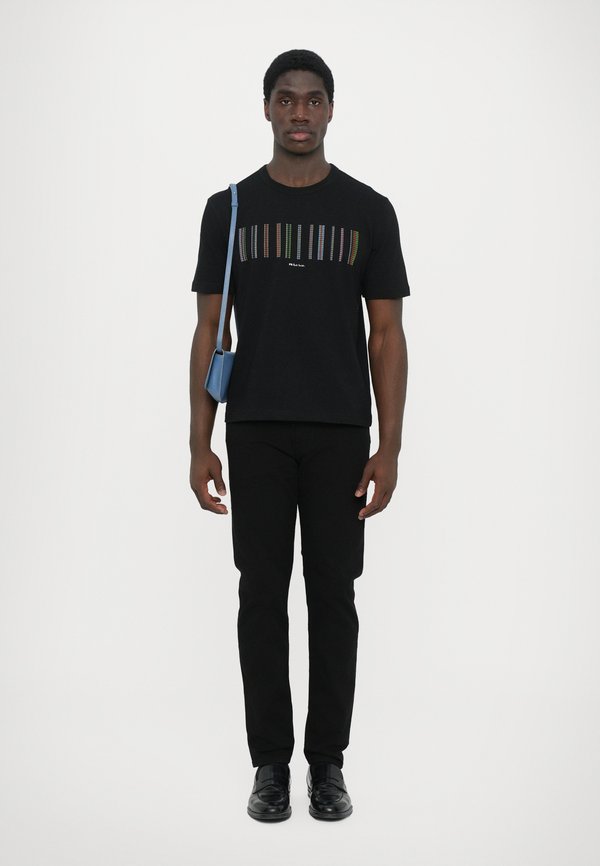 CASUAL FIT STRIPE - Print T-shirt2