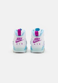 Jordan JUMPMAN MVP - Basketballsko - white/hyper violet/glacier blue/aquarius blue