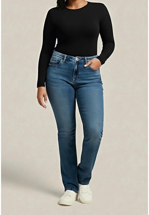 Jeans slim fit - blue denim