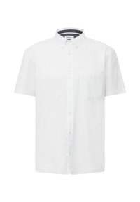 KURZARM MIT WASCHUNG UND TAPE - Overhemd - weiß