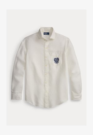 Polo Ralph Lauren, WIMBLEDON CLASSIC FIT LINEN SHIRT - Hemd - ceramic white