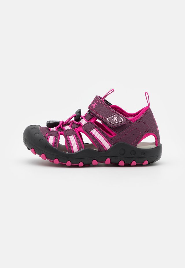 CRAB UNISEX - Vaellussandaalit - plum/prune