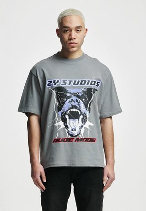 ROTTWEILER - T-Shirt print - washed grey