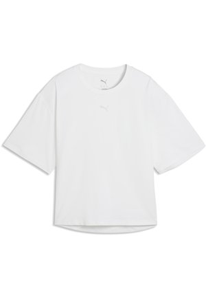 W CLOUDSPUN TEE - Camiseta deportiva - white