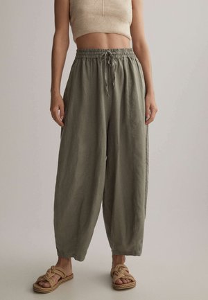 Pantalon classique - khaki