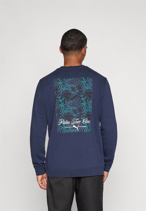 GITCH GRAPHIC CREW - Sweatshirt - deep navy
