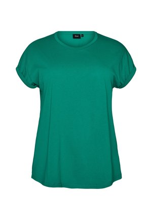 Zizzi, ZIZZI - T-Shirt basic - grün