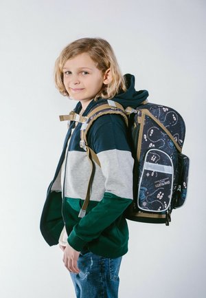 3 SET   - School bag - blau
