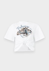 T-Shirt print - white