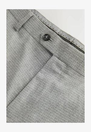 Next, REGULAR FIT - SIGNATURE CERRUTI PUPPYTOOTH - Ülikonnapüksid - grey