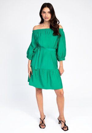 AN'GE WITHE A BARDOT NECKLINE MARYSE - Robe de jour - vert