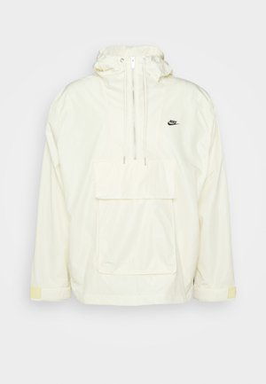 Nike Sportswear CIRCA ANORAK - Tuulejope - coconut milk/light crimson/off noir