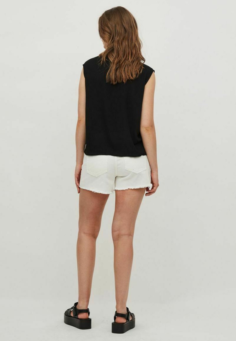 Damen Kleider | Vila VILA Jeans Shorts cloud dancer/weiß - PG99567 Damen Kleider | Vila VILA Jeans Shorts cloud dancer/weiß - PG99567