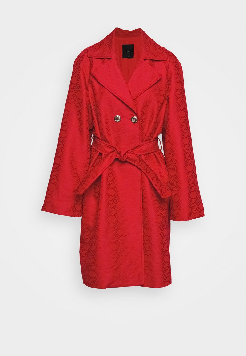pinko Trenchcoat rood pinko Trenchcoat rood
