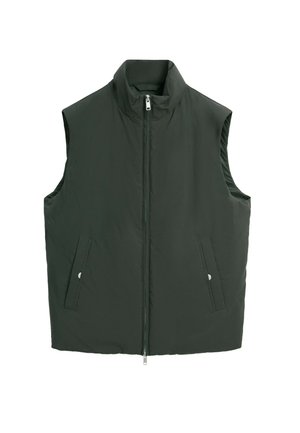 Massimo Dutti, Waistcoat - dark grey