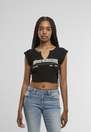 ANNIVERSARY NOTCH - Print T-shirt - black