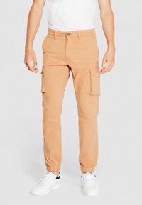 GAS BOB GYM PKS FLAP  - Pantaloni cargo - brick