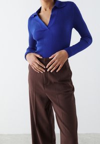 Gina Tricot Piké - royal blue