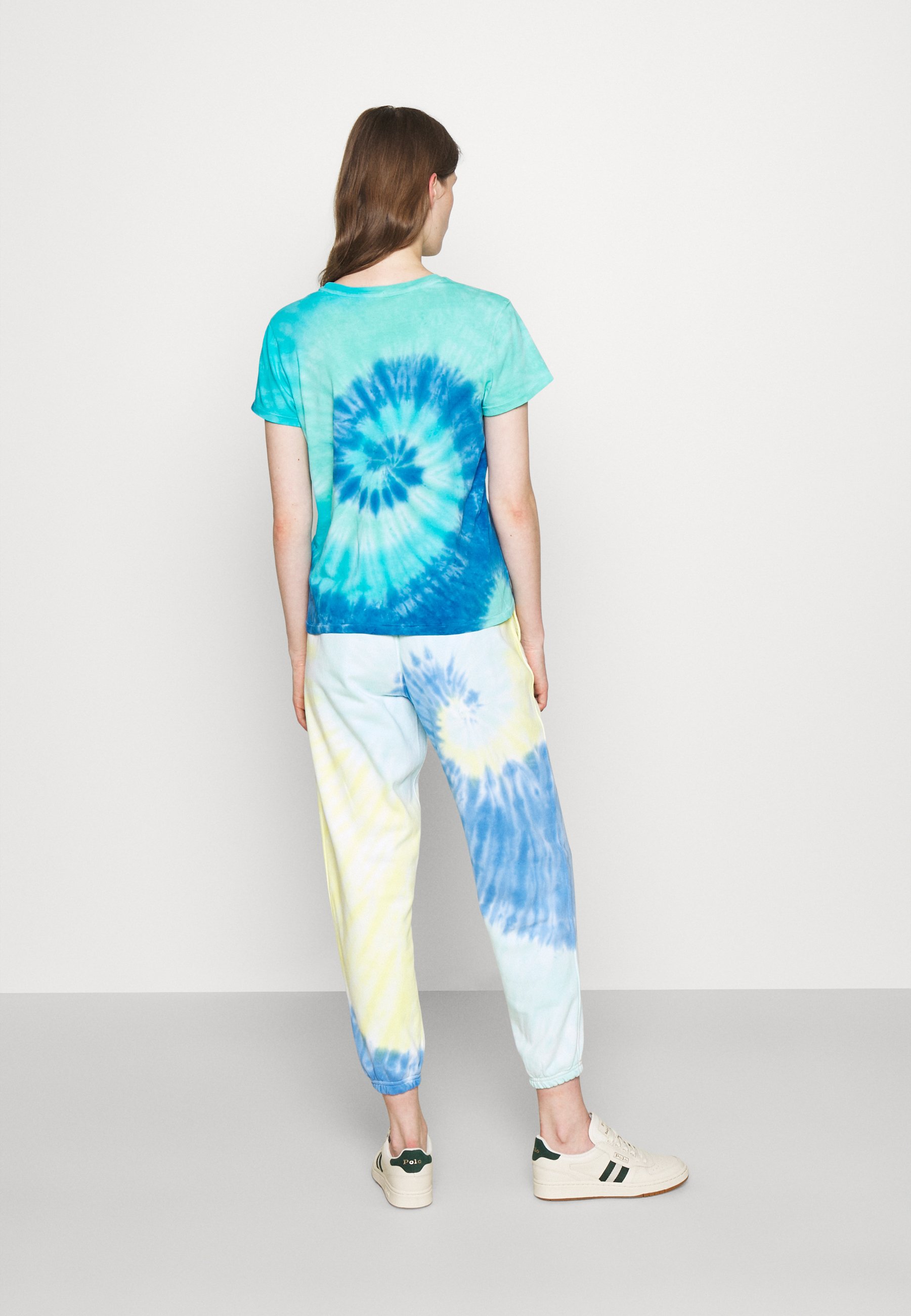 polo tie dye tee