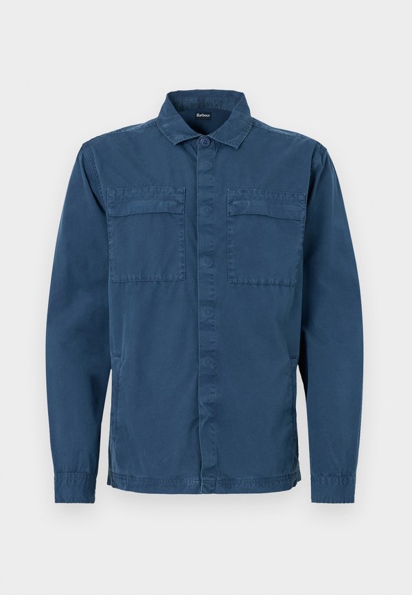 CASTLEBAY GARMENT DYED OVERSHIRT - Shirt - dark denim2
