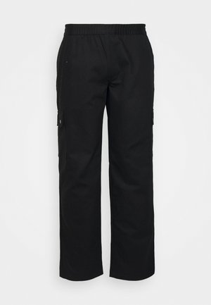 JPSTBILL JJSNAP CARGO JOGGER - Kareiviško stiliaus kelnės - black