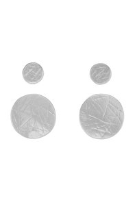 2 PACK - Boucles d'oreilles - silver-coloured