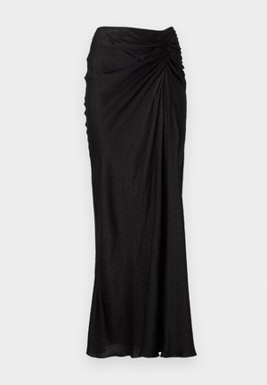 BARBARA SKIRT - Maksi svārki - black