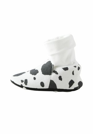 REGULAR FIT - Tohvelit - white black cow print