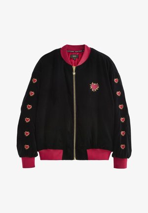 Rockett St George EMBROIDERED - Bomberjacke - black