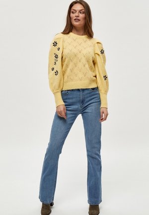 PENELOPE - Jumper - pale yellow melange