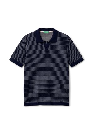 United Colors of Benetton MELANGE - Polo shirt - blue