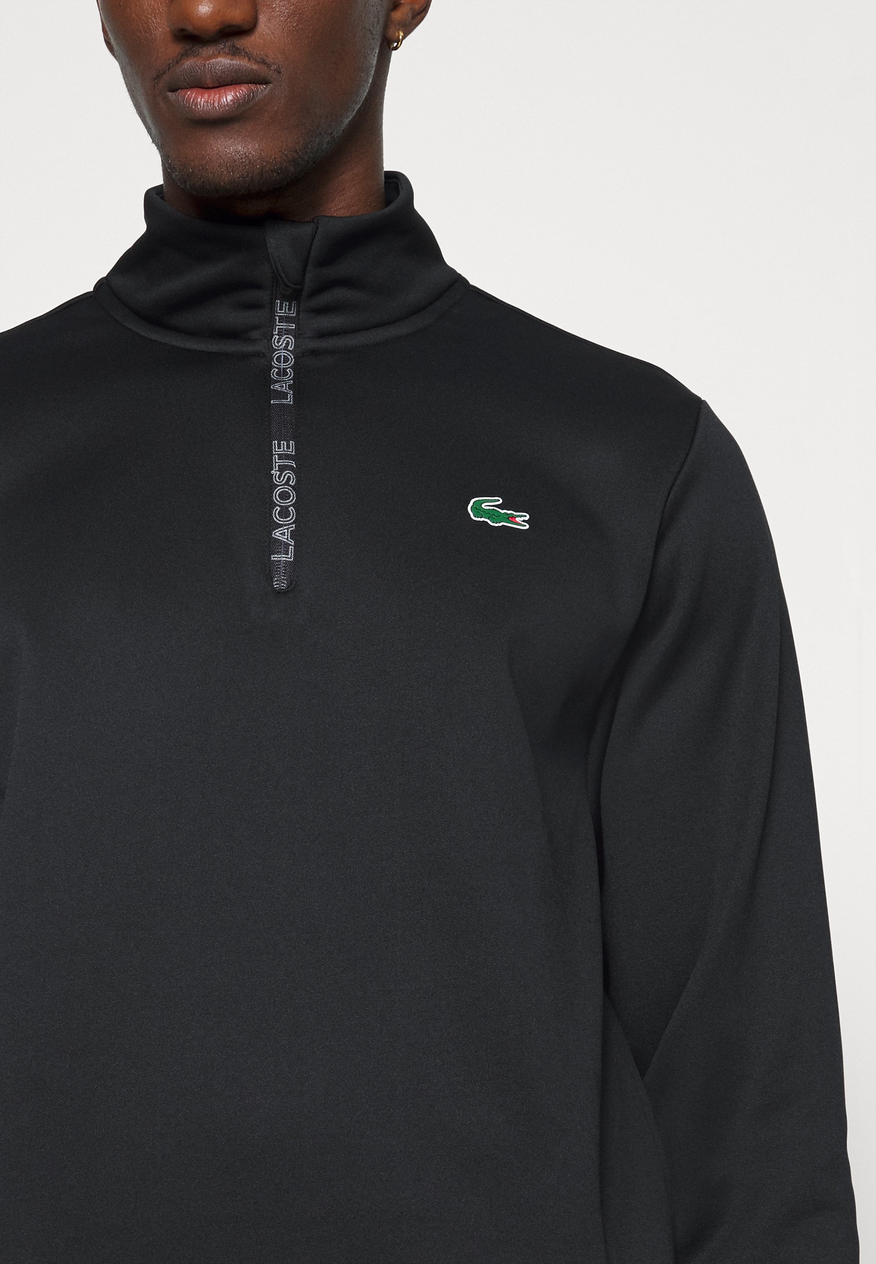 lacoste zip sweatshirt
