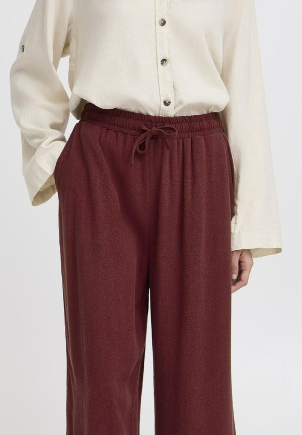 Trousers - tawny port3