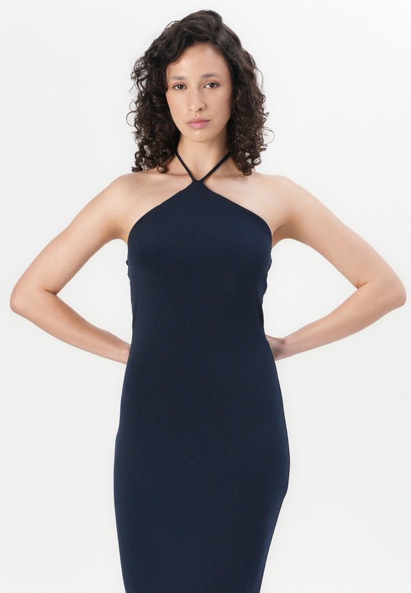 VMSIENNA HALTERNECK ANKLE DRESS - Occasion wear - dark sapphire2