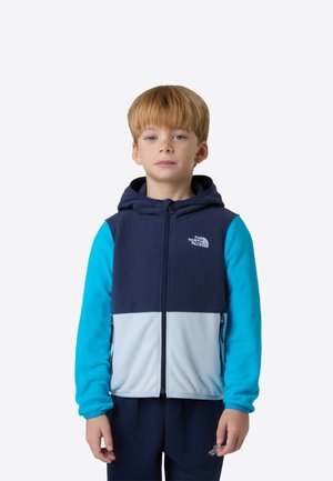 The North Face KID GLACIER HOODIE UNISEX - Polárdzseki - summit navy/meridian blue/polar haze