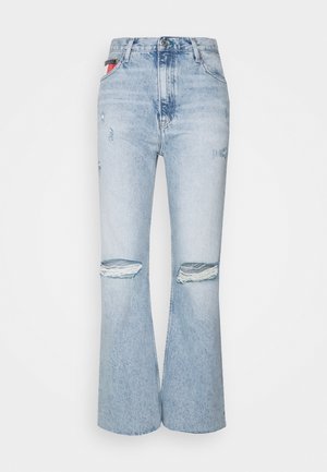 Straight leg jeans - light-blue denim