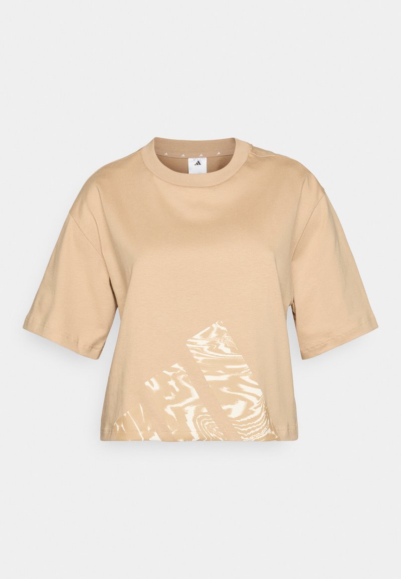 adidas Originals T-shirt print beige adidas Originals T-shirt print beige