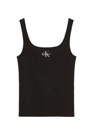 Calvin Klein Jeans, MONOGRAM SCOOP - Top - black