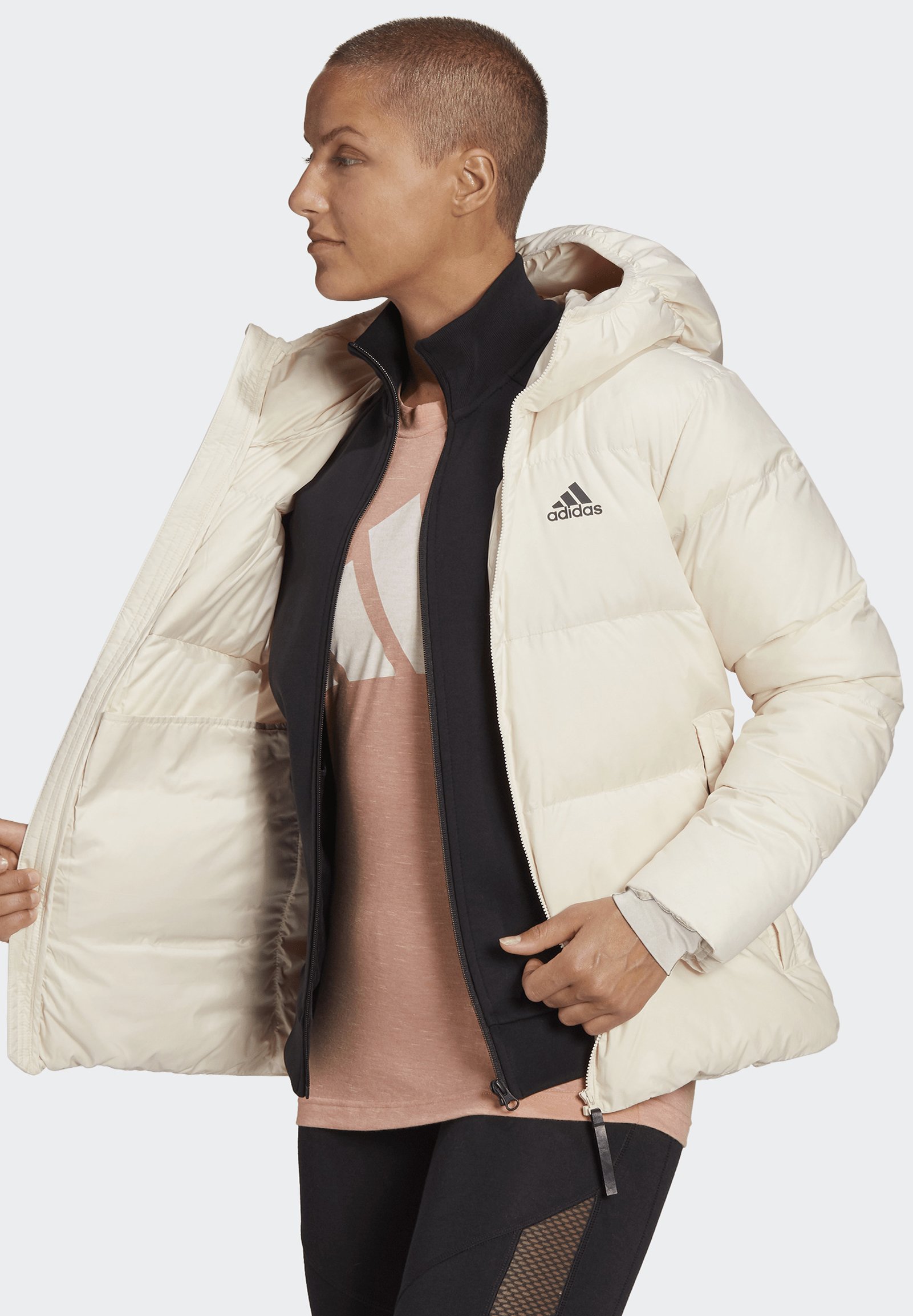 adidas Performance BIG - Chaqueta de plumas - white/blanco - Zalando.es