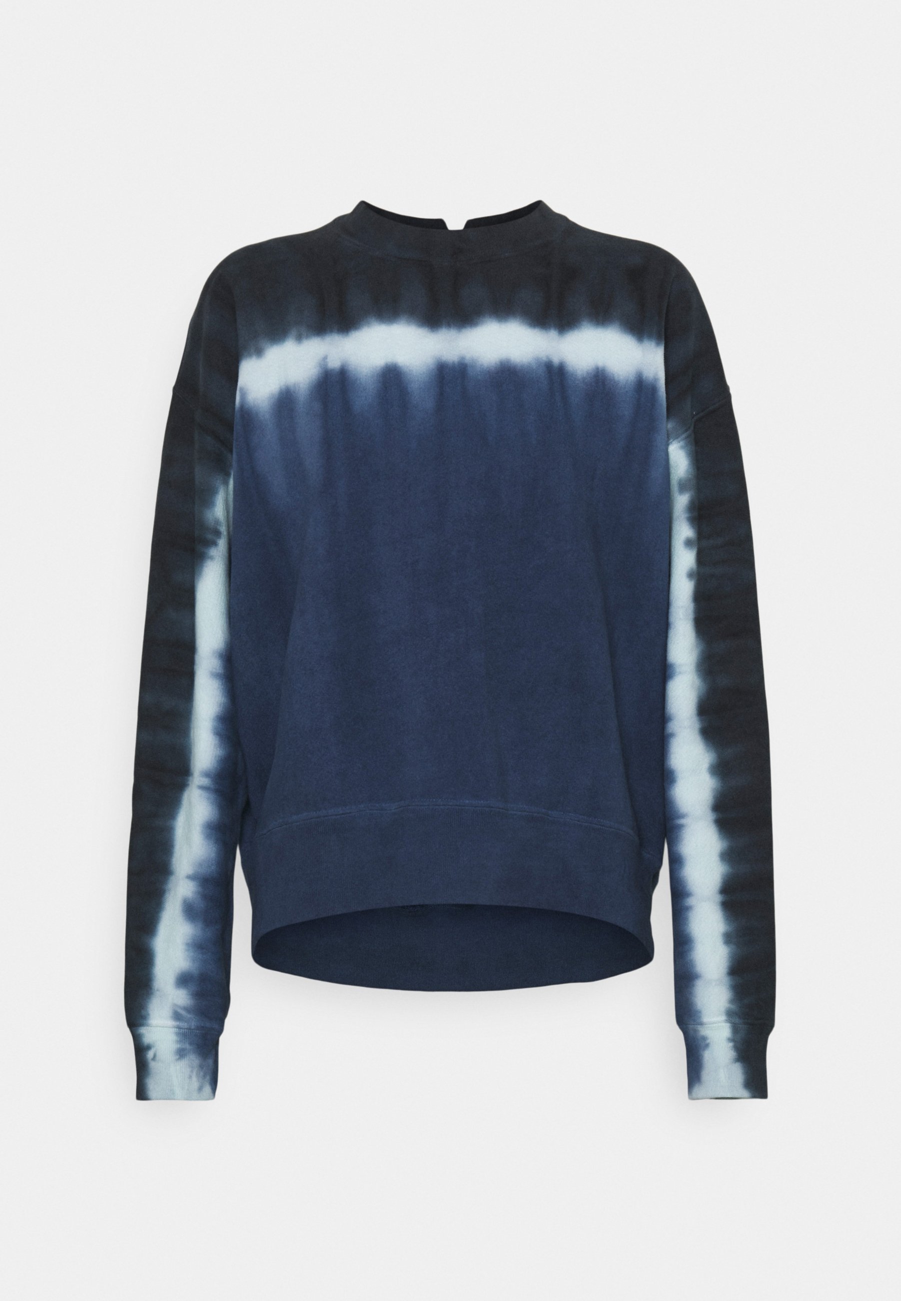 dark blue bleached sweatshirt