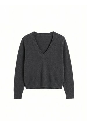 CHINTI & PARKER, CHINTI & PARKER SWEATERS LOW V NECK - Jumper - grey