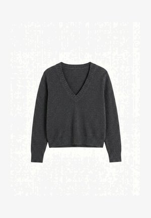 CHINTI & PARKER, CHINTI & PARKER SWEATERS LOW V NECK - Jumper - grey