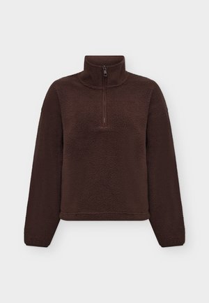ONLY, ONLZELIA - Pull polaire - coffee bean